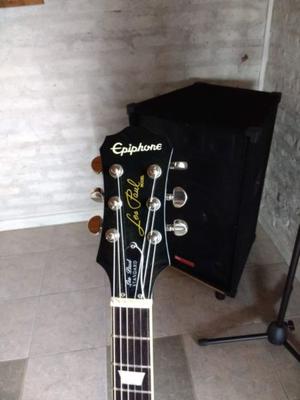 Vendo guitarra eléctrica Epiphone Standar color negra