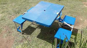 mesa de camping