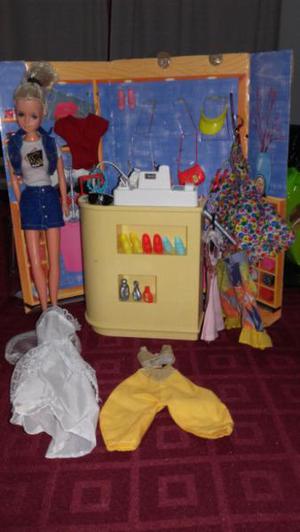 Boutique de juguete Barbie (Original) con accesorios