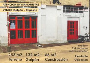 GALPON CONST EN EXCELENTE UBICACION #110