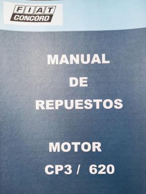 Manual de repuestos motor Fiat Cp