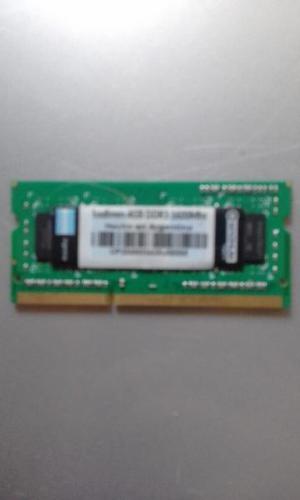 Memoria RAM 4GB DDRMhz $500