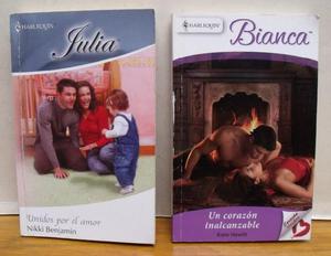 Novelas Colecciones Julia, Jazmín y Bianca