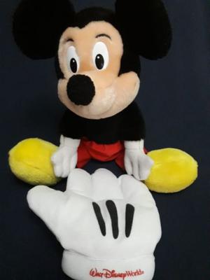 Peluche Mickey Mouse 40 Cm Disney y guante