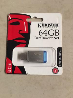Pendrive Kingston 64 GB 50