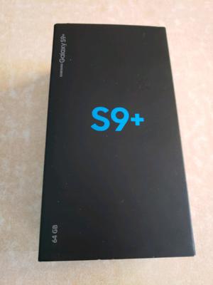 Vendo Samsung S9 Plus libre de fabrica color negro