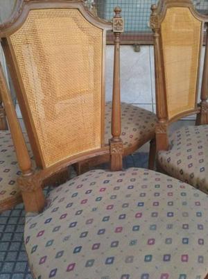 elegantes sillas de estilo LUIS XVI