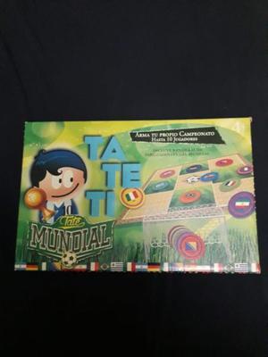 tateti mundial juego de mesa