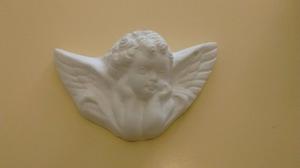 Angel de yeso, cerámico Betalfa