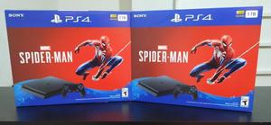 Consola Ps4 Play Station 1tb Ed Limitada Spider-man Fisico