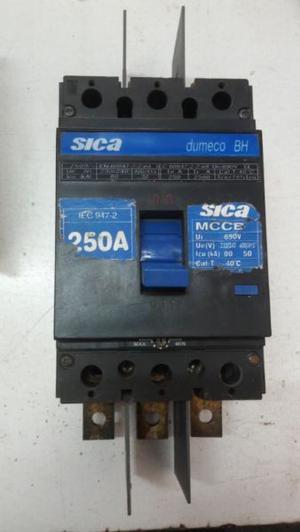 Interruptor Termomagnetico Regulable SICA 3x250 A