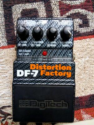 Pedal de distorsión Df7 Distortion Factory X Series