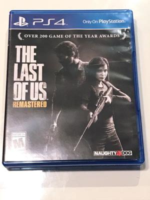 The Last of Us Ramastered PS4 fisico (NO PERMUTO)