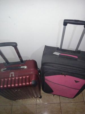 Dos valijas una mediana y una grande