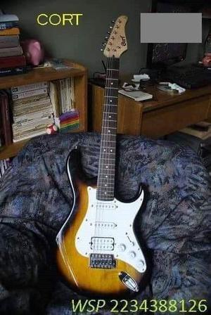 Guitarra stratocaster Cort g110 C s Uso y Funda impecable