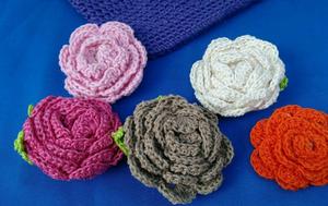 Prendedores tejidos a crochet