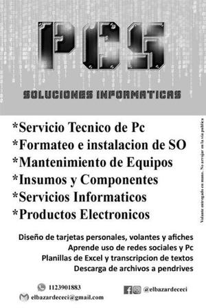 SERVICIOS INFORMATICOS REPARACION