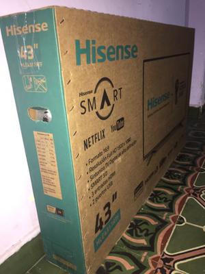 Smart Tv Hisense 43” Nuevo Negociable