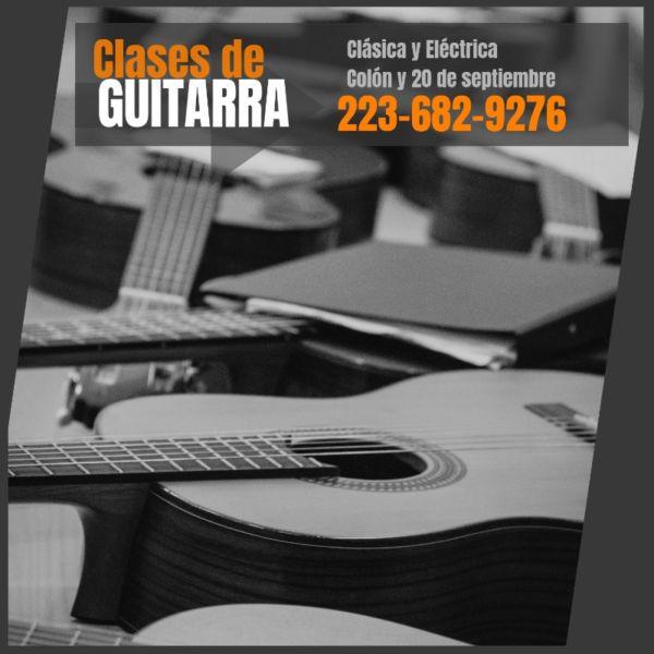 Clases de Guitarra - Clásica y Eléctrica