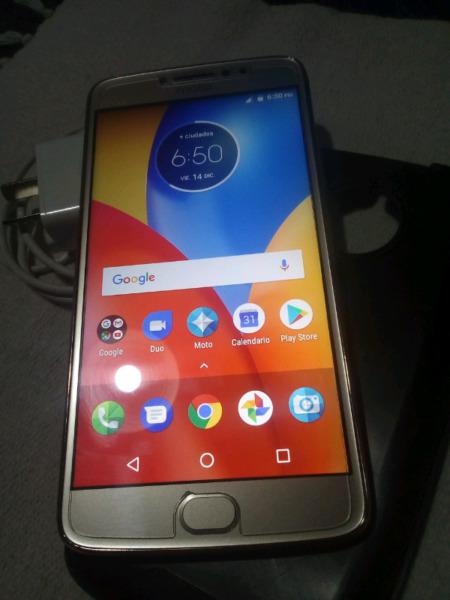 Moto e4 plus libre impecable