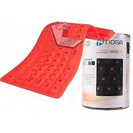 Teclado Usb Impermeable Siliconado Flexible Noga Nkb76