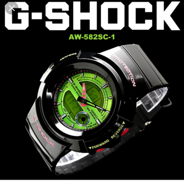 Vendo reloj casio g shock aw 582 nuevo original