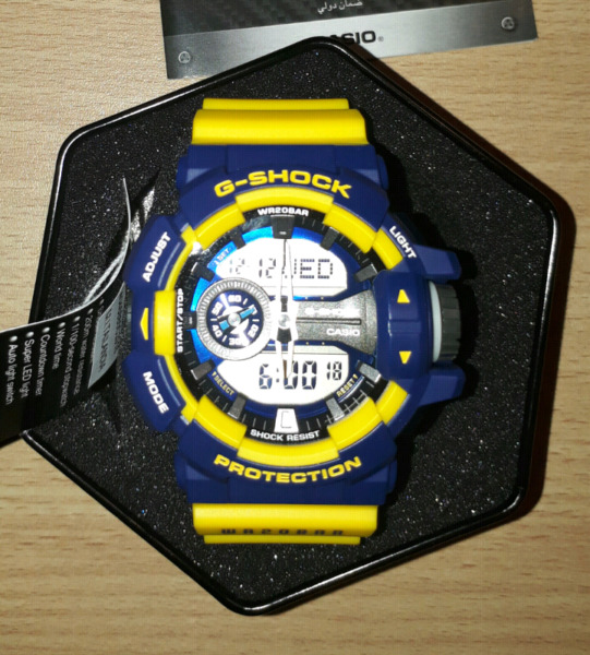 Vendo reloj casio g shock g 400 nuevo original