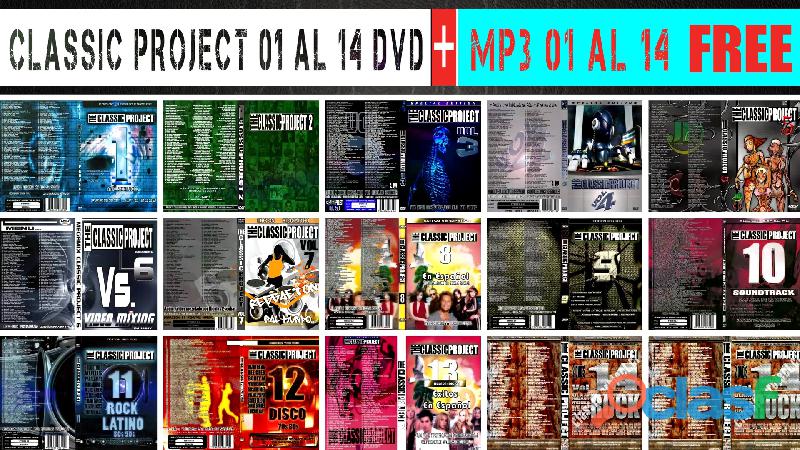 Classic Project Dvd 01 al 14 + ( Mp3 01 al 14 Free ) Envió