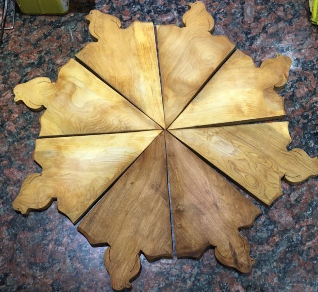 Platos para pizza de madera