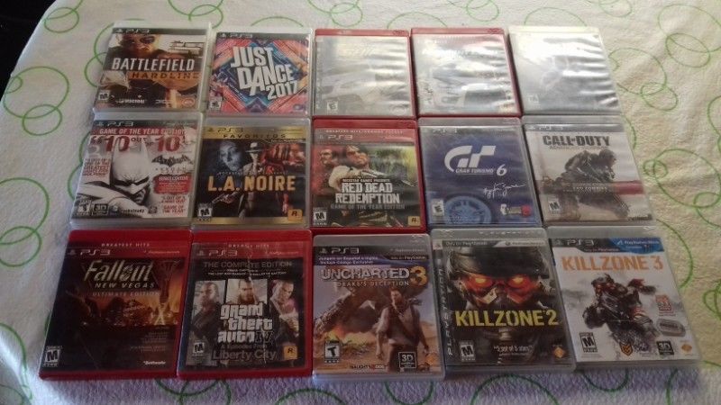 Vendo juegos de play 3