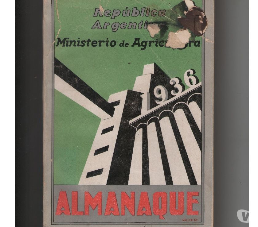 ALMANAQUES ANTIGUOS DEL MINISTERIO DE AGRICULTURA $ 790