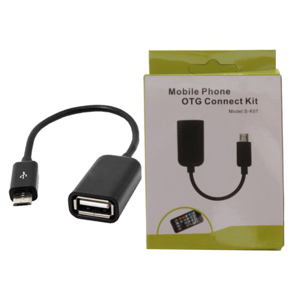 CABLE ADAPTADOR S-K07 USB (HEMBRA) A MICRO-USB/OTG (MACHO)