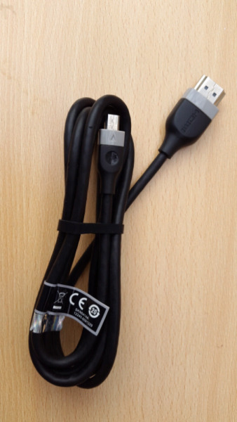 CABLE HDMI A MINI USB ORIGINAL DE MOTOROLA NUEVO