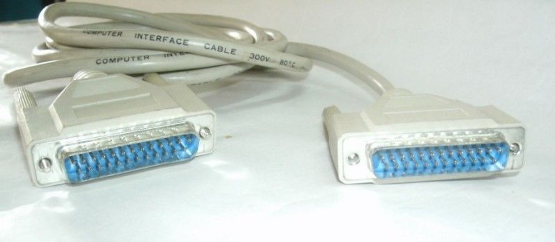 Cable Prolongacion Paralelo Db25 Macho A Db25 Macho