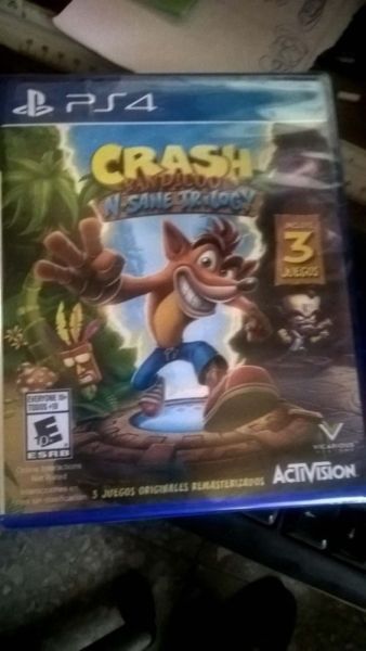 Crash Bandicoot N. Sane Trilogy Juego Ps4 Fisico Sellado