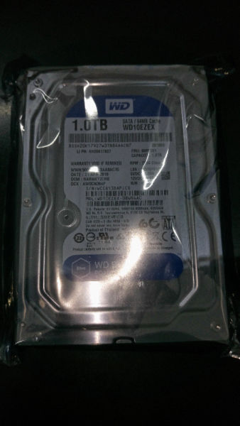 HD 1 TB WD S-ATA III MB CAVIAR BLUE