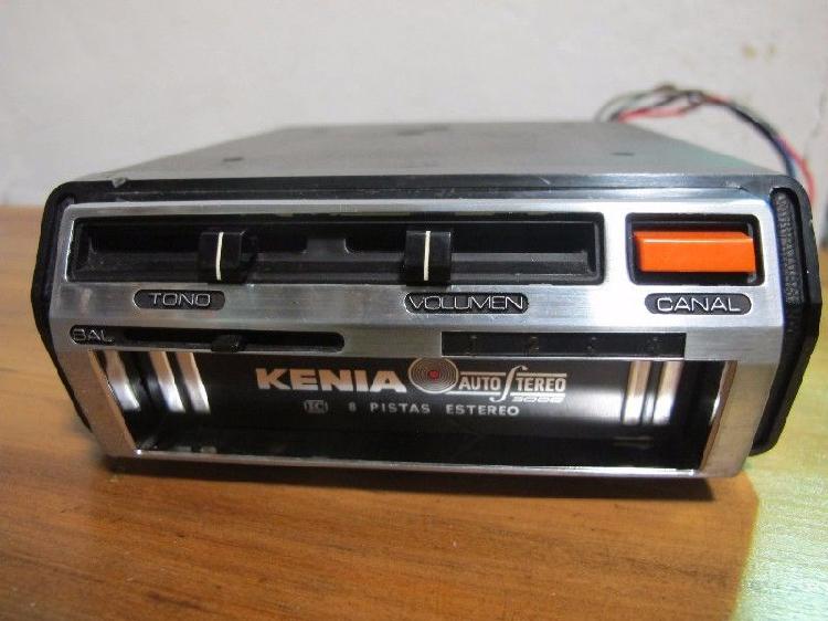 KENIA Modelo KM-300 Pasamagazine Stereo 8 track player