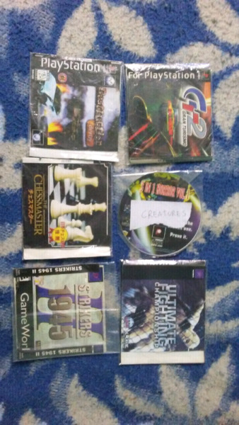 Lote cds playstation 1