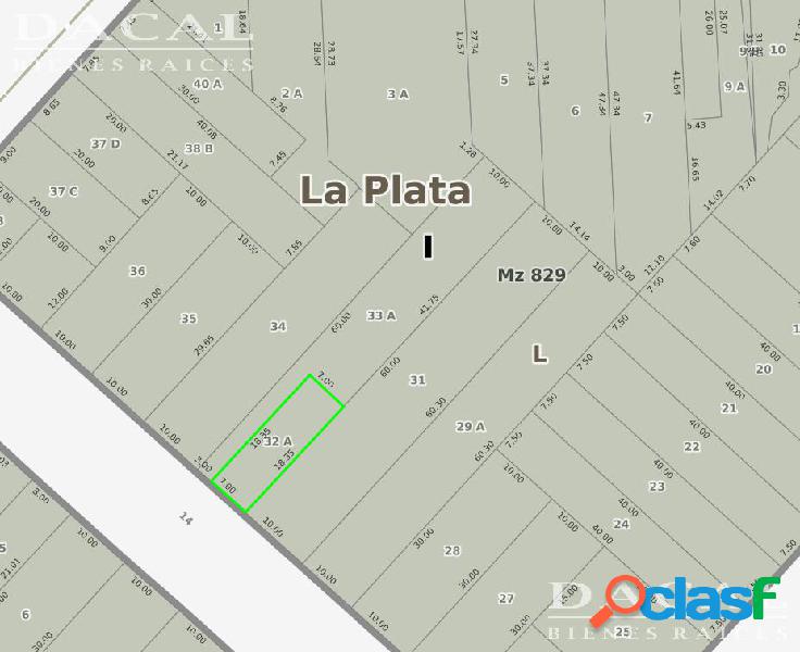 Lote en venta La Plata Calle 14 e/44 y 45