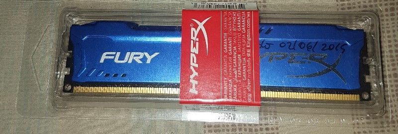 Memoria Kingston Hyperx Fury Ddr3 4gb mhz