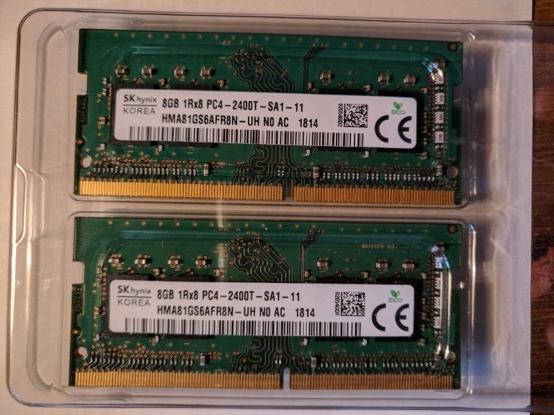 Memorias RAM DDR4 SODIMM 8GB 