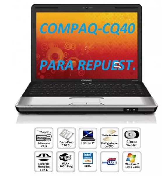 NOTEBOOK COMPAQ CQ-40 (LEER)