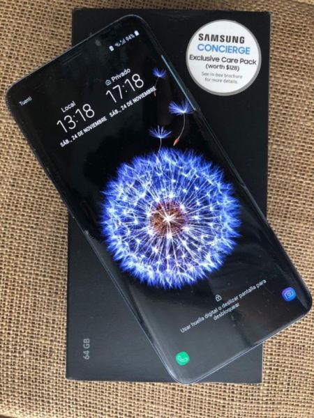 Samsung Galaxy S9 plus de 64gb dual SIM en caja