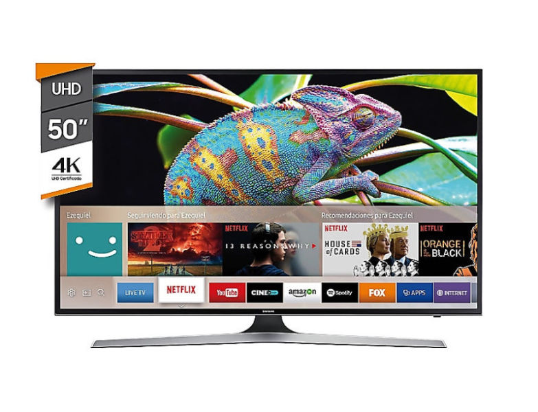 Smart Tv 50" 4k hdr Samsung Un50mu