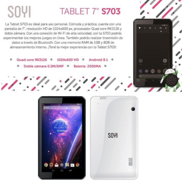 Tablet Soyi 7 Nuevas Oferta!!