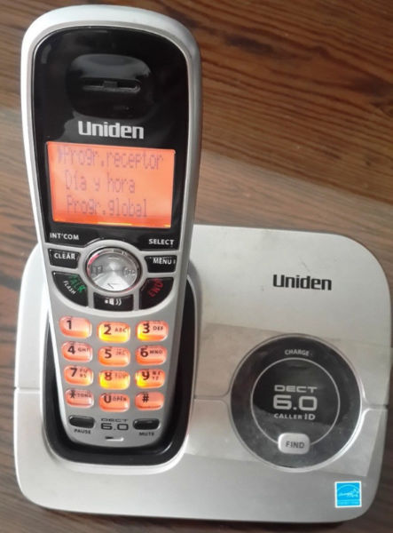 Uniden Dect 6 set telefono inalambrico Con handset adicional