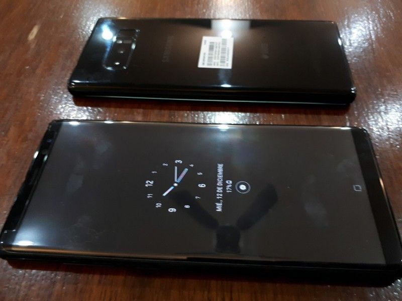 VENDO (2) DOS SAMSUNG GALAXY NOTE 8 LIBRES DE FABRICA