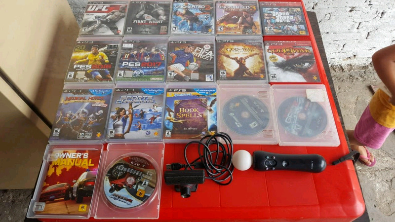 Vendo/Permuto Lote Juegos PS3 + Move