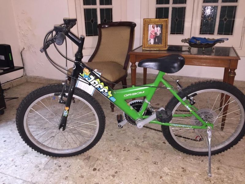 Bicicleta Gribom Jeff Rodado 20 Color Verde (nueva)