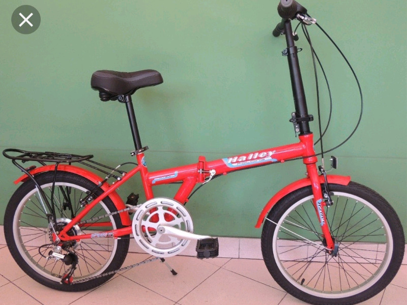 Bicicleta plegable HALLEY rodado 20 PLEGABLE